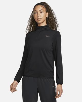 Grey nike half zip women's online